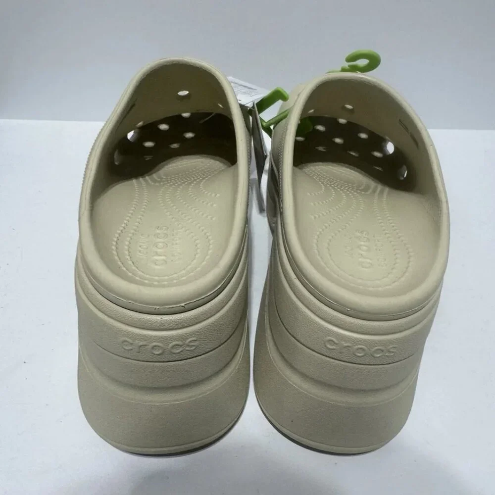 Crocs Mens Siren Clogs Bone Size 10